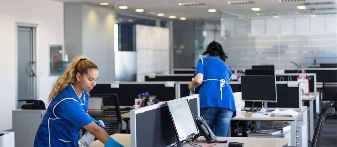 cleaning work offices